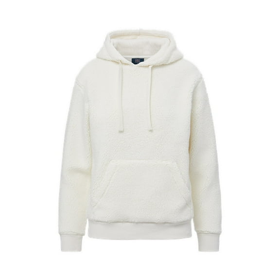 MV Sport W25122 Starla Sherpa Pullover-Ivory - 356-XL