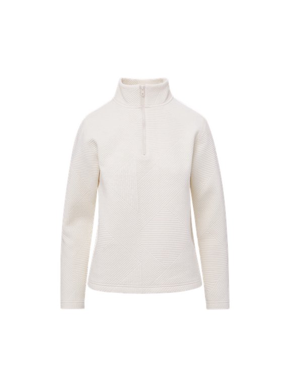 W25145 Zelda Zig-Zag Q Zip-Vintage White - VWH-L