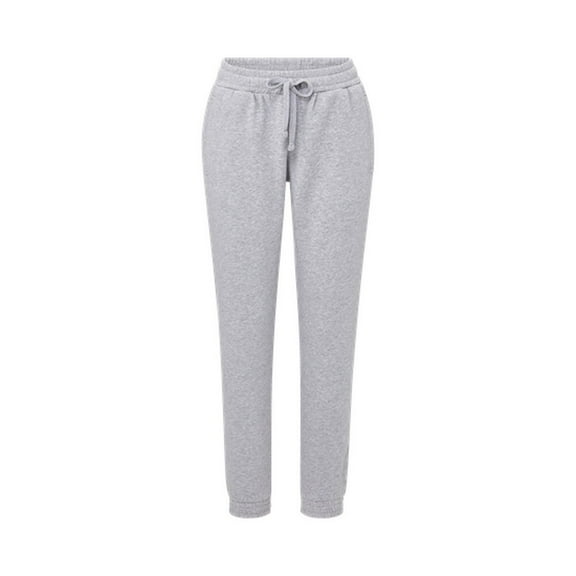 MV Sport W25153 Vintage Fleece Ladies Jogger-Heather Gray - 073-L