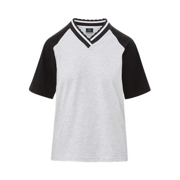 MV Sport W25400 Jewell Team Tee-Black/Ash - 006-M