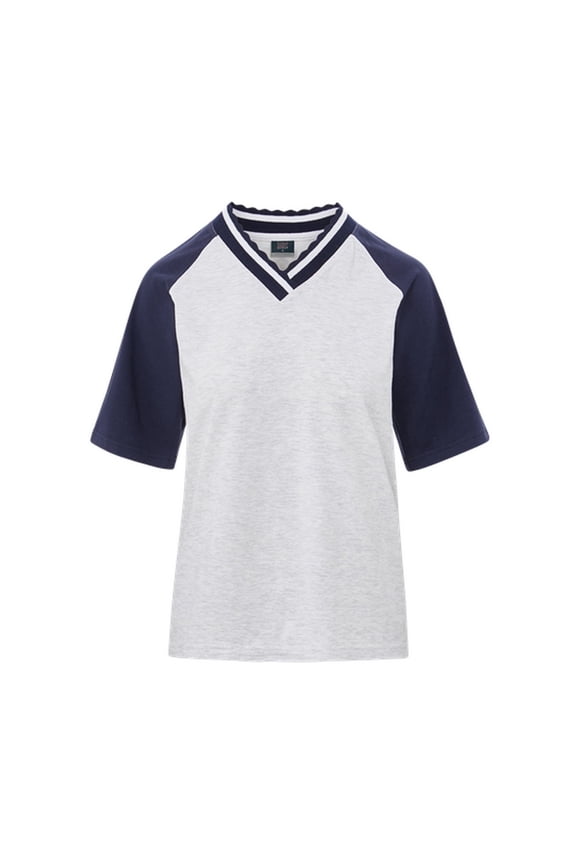 W25400 Jewell Team Tee-Navy/Ash - 001-S