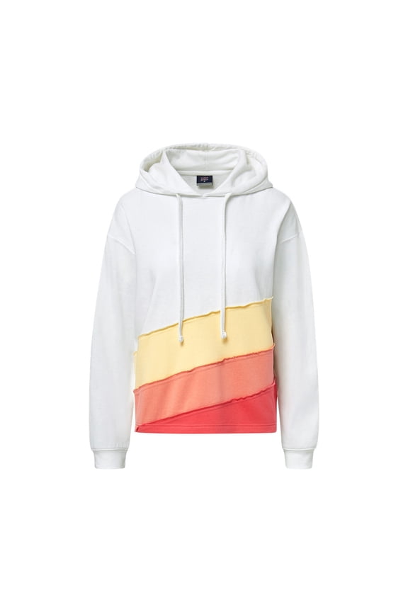 W26119 Mood & Vibe™ Treble Hoodie-White/Sun Ray/Creamsicle/Nantucket Red - 851-S