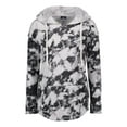 thumbnail image 1 of MV Sport Women's Angel Terry Nora Pullover W17122 Greyscale Tie Dye S, 1 of 3