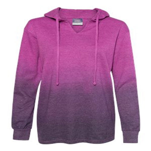 MV Sport Women's French Terry Ombré Hooded Sweatshirt