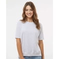 thumbnail image 1 of MV Sport Women�'s French Terry Short Sleeve Crewneck Pullover, 1 of 5