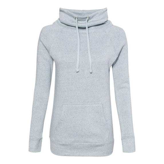 MV Sport Women’s Space-Dyed Cowl Neck Sweatshirt