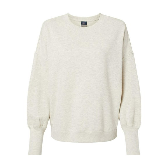 MV Sport Women�'s Sueded Fleece Crewneck Sweatshirt