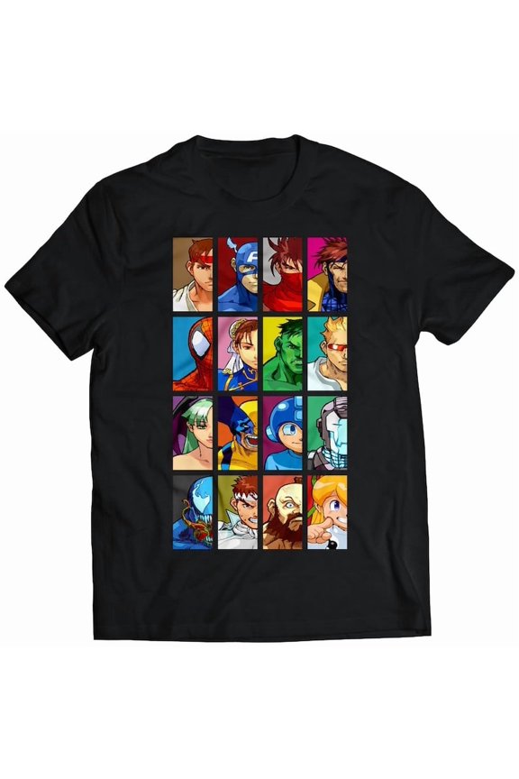 MVC Half Face Portraits Premium Unisex T-shirt
