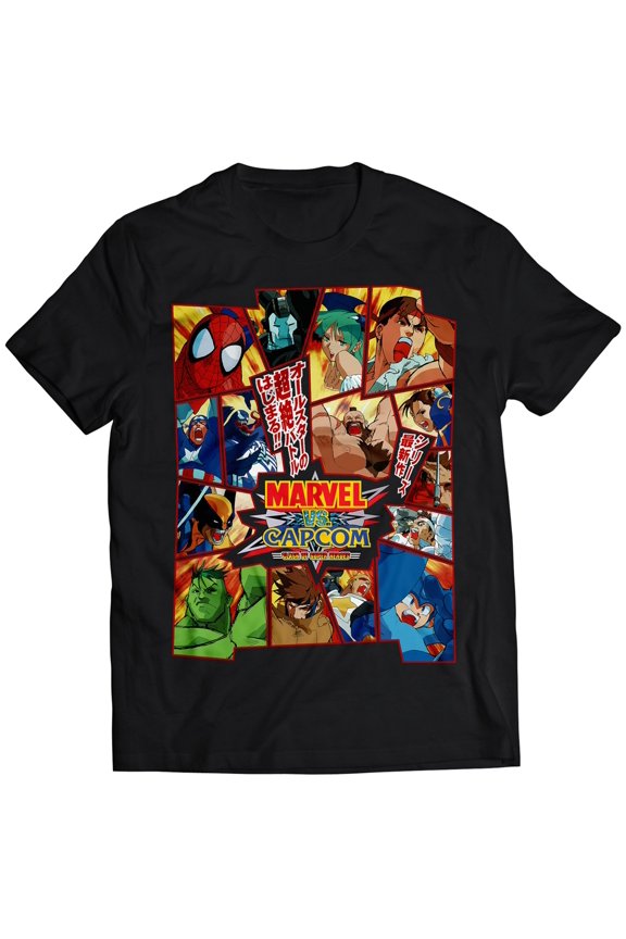 MVC Japanese Arcade Flyer Premium Unisex T-shirt (Vectorized Design)