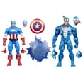 thumbnail image 1 of Marvel Legends Series Gamerverse Captain America vs Venom 6-Inch Action Figures, 1 of 13