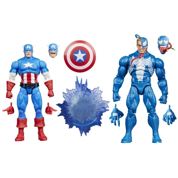 Marvel Legends Gamerverse 6-Inch Captain America vs Venom