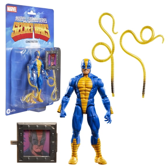Marvel Legends Series Secret Wars Constrictor, Retro Marvel Comics Collectible Action Figure (6)