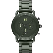 MVMT Blacktop II Ceramic Mens 47 MM Matte Green Chronograph Watch 28000325