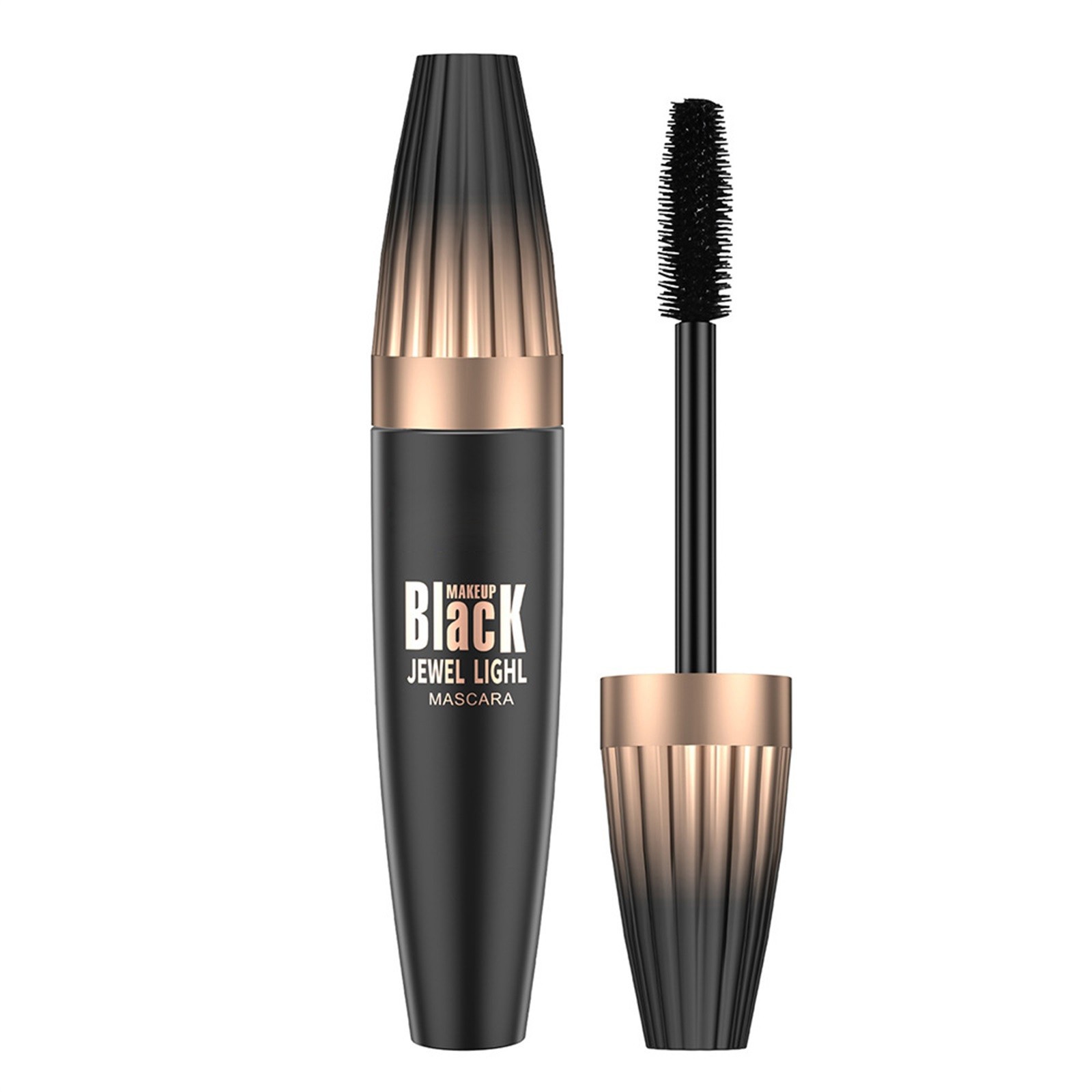 Mvnsfew 4d Silk Fiber Lash Mascara Waterproof Luxuriously Longer Thicker Eyelashes Long Lasting 4356