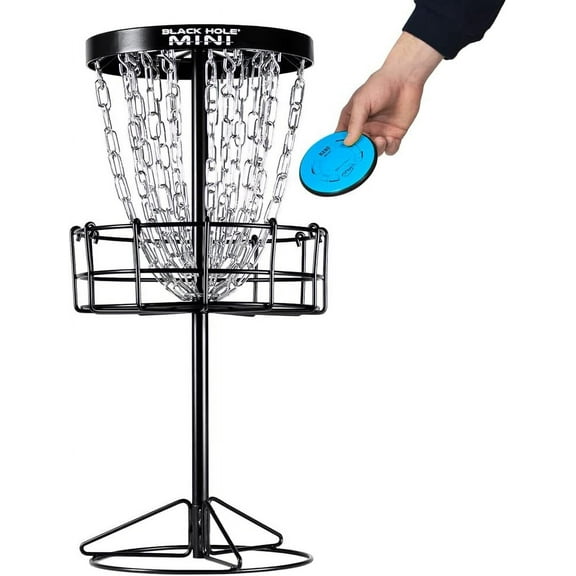 MVP Black Hole Mini Disc Golf Basket