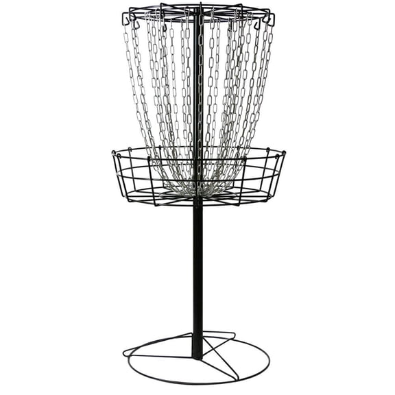 MVP Black Hole Practice 24-Chain Disc Golf Basket