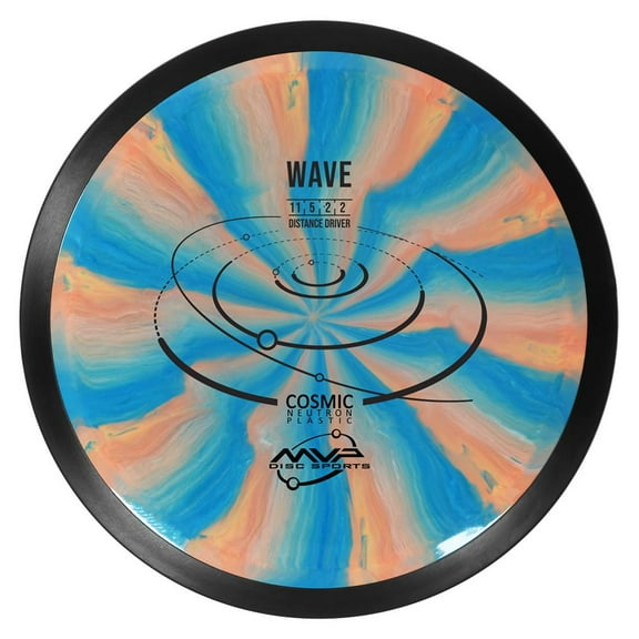 MVP Cosmic Neutron Wave Distance Driver Golf Disc