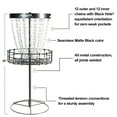 thumbnail image 1 of MVP Disc Sport Black Hole Macro 24 Chain Disc Golf Basket, 1 of 3