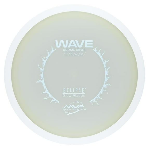 MVP Disc Sports Eclipse Glow 2.0 Wave Disc Golf Distance Driver (170-175g)