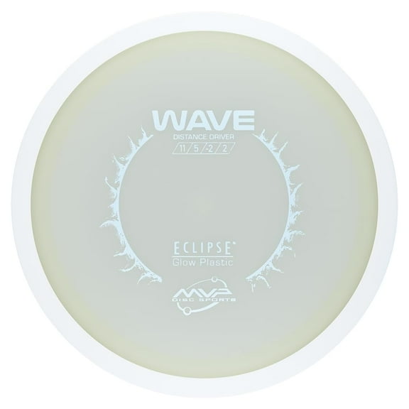 MVP Disc Sports Eclipse Glow 2.0 Wave Disc Golf Distance Driver (170-175g)