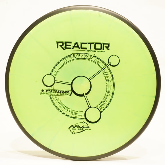 MVP Fission Reactor Disc Golf Midrange Disc, Pick Color/Weight [Stamp & Exact Color May Vary] Green (bright) 160-163 grams