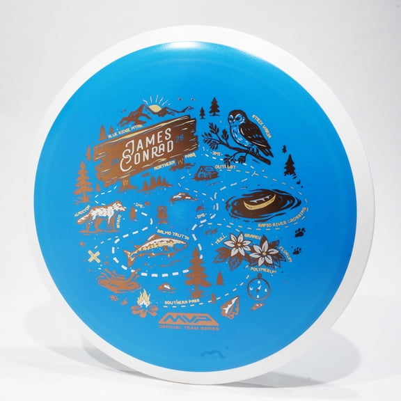 MVP James Conrad Fission Trail Team Series Disc Golf Distance Driver, May Vary From Image
