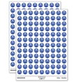 thumbnail image 1 of MVP Most Valuable Person Player Sports Competition Award 200+ Round Stickers - Gloss Finish - 0.50" Size - Dark Blue, 1 of 7