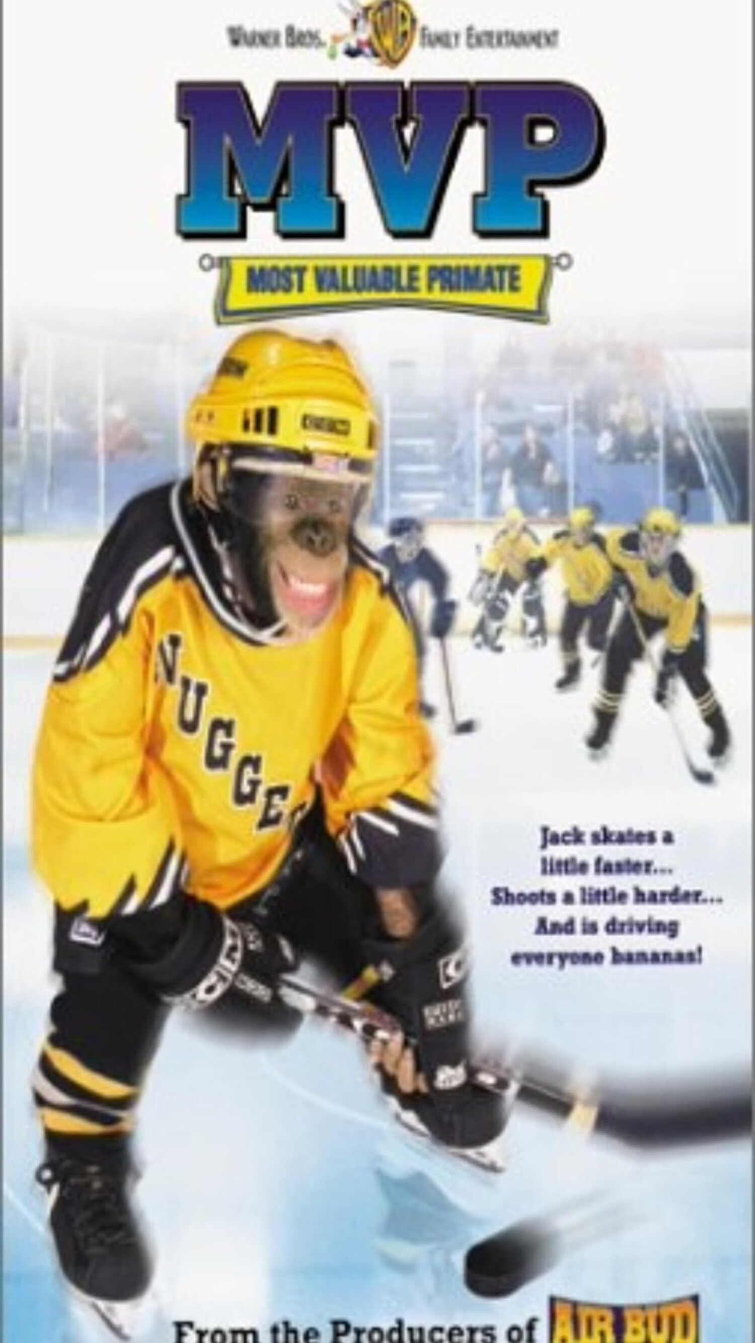 MVPMost Valuable Primate 2001 SEALED NEW VHS Tape HOCKEY