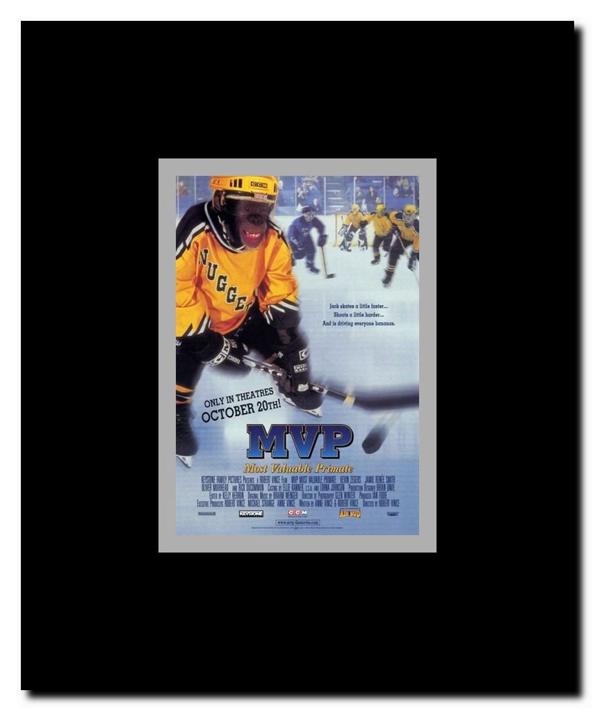 MVP (Most Valuable Primate) Framed Movie Poster