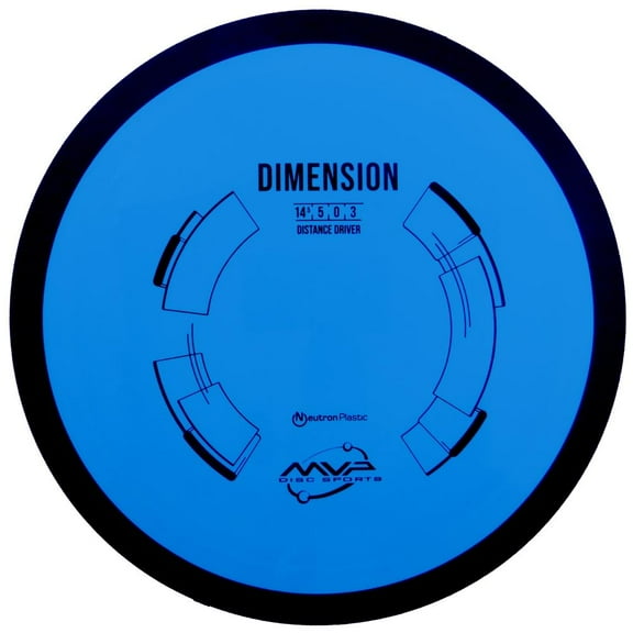 MVP Neutron Dimension Distance Driver Golf Disc [Colors may vary]