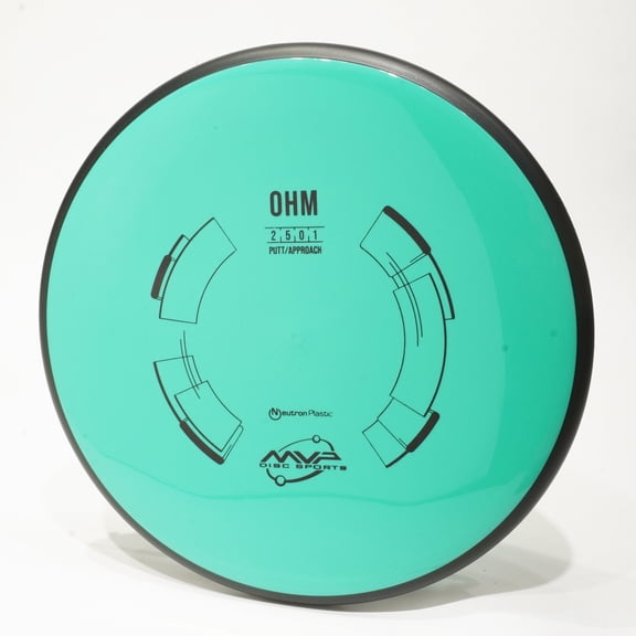 MVP Neutron Ohm Disc Golf Putter & Approach Disc, Pick Color/Weight [Stamp & Exact Color May Vary] Teal 167-169 grams