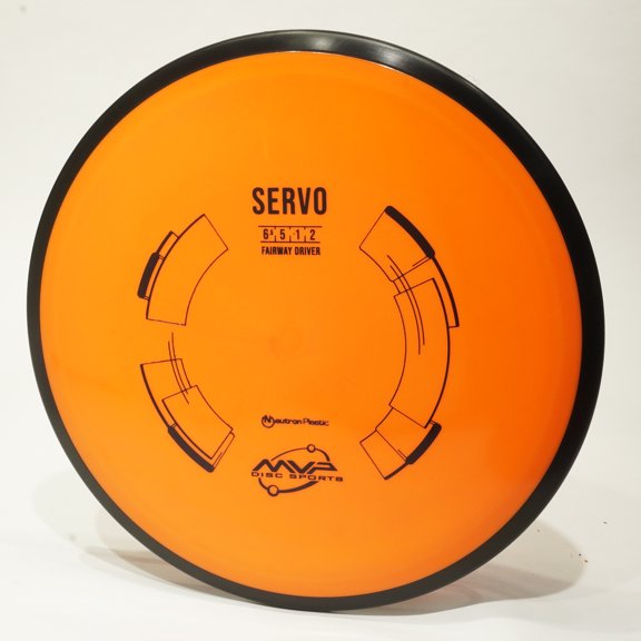 MVP Neutron Servo Disc Golf Fairway Driver, Pick Color/Weight [Stamp & Exact Color May Vary] Orange 164-166 grams