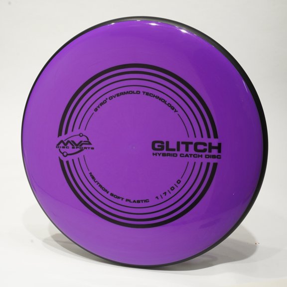 MVP Neutron Soft Glitch Disc Golf Putter & Approach Disc, Pick Color/Weight [Stamp & Exact Color May Vary] Purple 145-149g