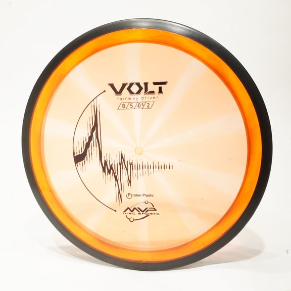 MVP Proton Volt Disc Golf Fairway Driver, Pick Color/Weight [Stamp & Exact Color May Vary] Orange 170-172 grams