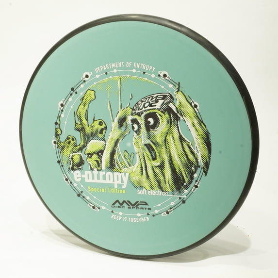 MVP Special Edition Soft Electron Entropy Disc Golf Putter & Approach Disc, Pick Color/Weight [Stamp & Exact Color May Vary] Teal 170-172 grams