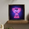 thumbnail image 1 of MVP Trophy Award Wooden Sign Wall Plaque - Vintage Art Decoration, Wall Decoration - Ideal Gift For Home Decoration, Living Room, Bathroom, Bedroom, Garden, Dining, Bar, Cafe, Festival Party Decor, 1 of 7