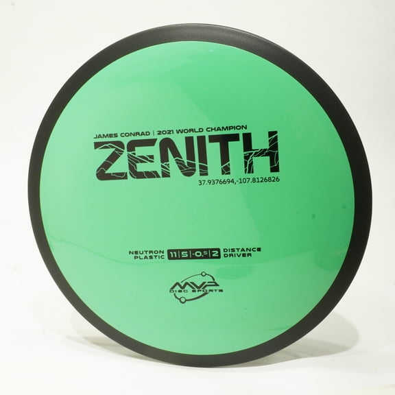 MVP Zenith (Neutron) James Conrad 2021 Distance Driver Golf Disc