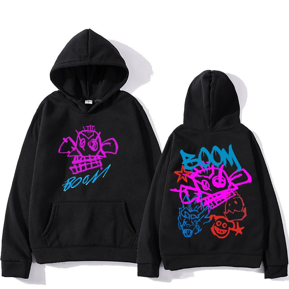 ʚmeɞ MVPCLO Arcane Jinx Cartoon Hooded Long Sleeve Harajuku