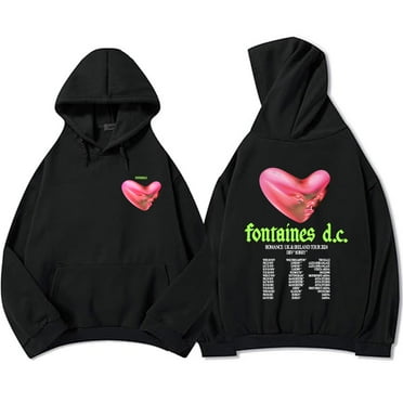 MVPCLO Fontaines D.C.Romance Hoodies Winter Hooded Sweatshirts Graphic Clothes Heavy Mental Style Unisex Streetwear