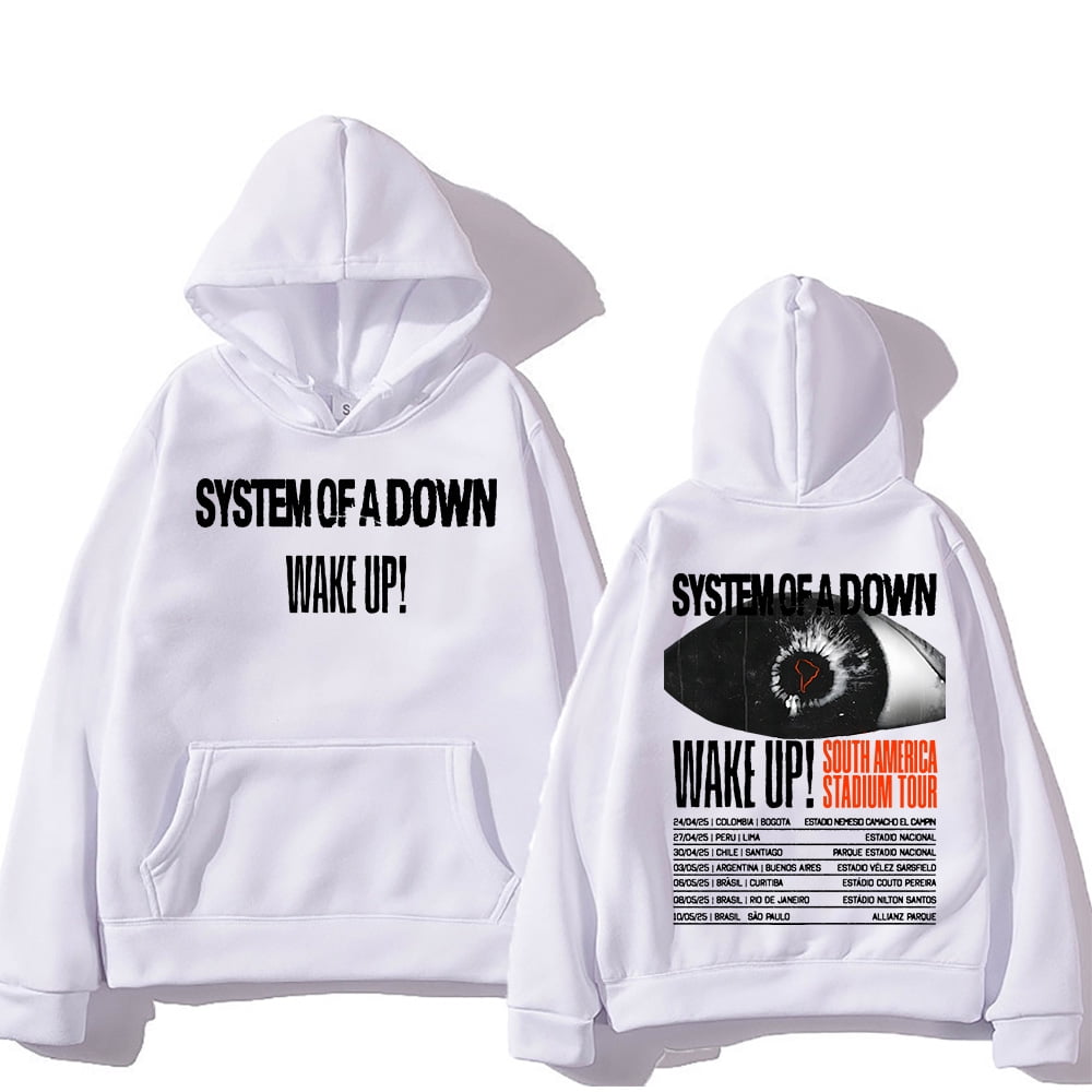 MVPCLO System of A Down Band Hoodies Wake Up South America Stadium Tour