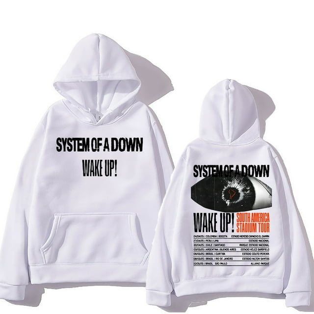 MVPCLO System of A Down Band Hoodies Wake Up South America Stadium Tour