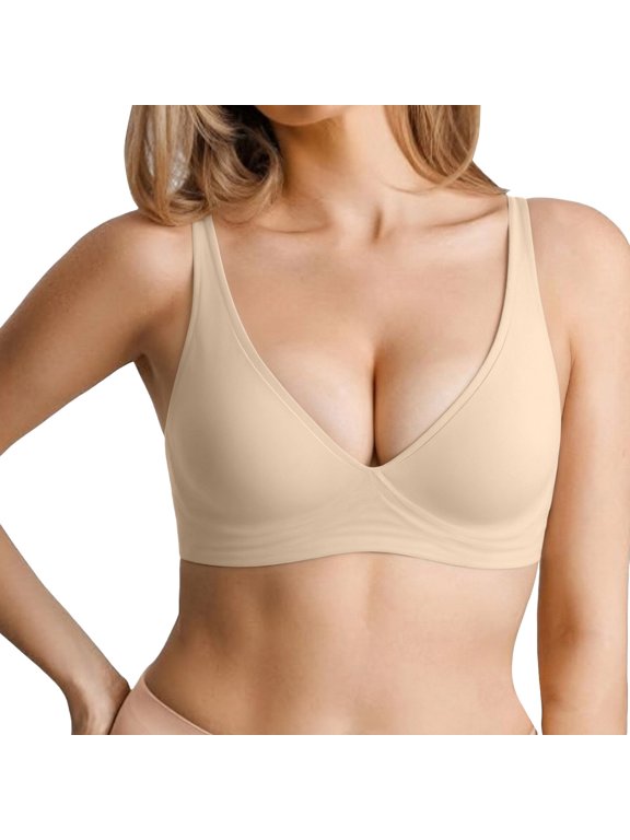 Bras for Women Sports No Underwire Bra Liquid Soft Support Wireless Anti Sagging Bralette Comfort Everyday Lingerie