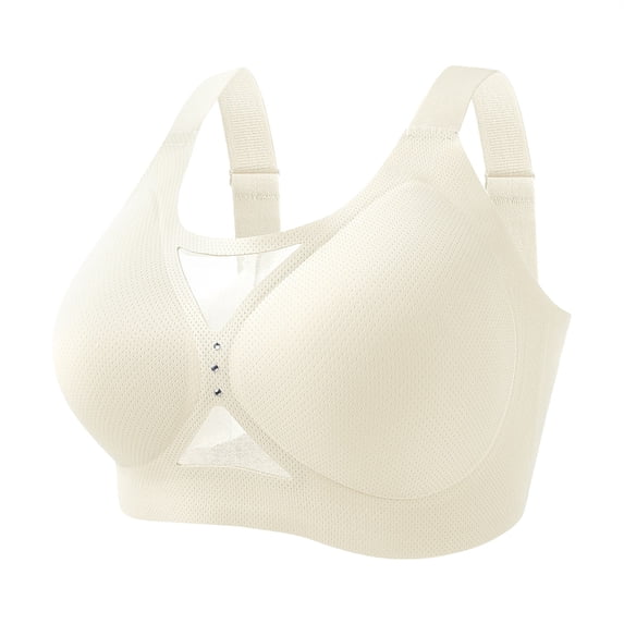 MVRLSH Bras for Women Sports No Underwire Bra Thin Breathable Wireless ...
