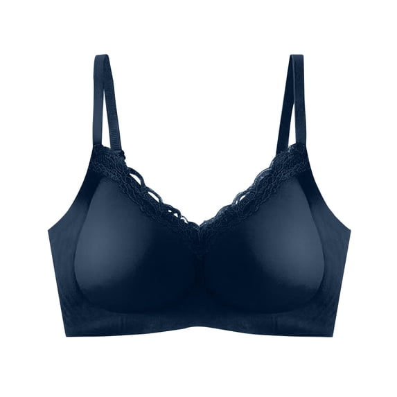 MVRLSH Bras for Women Sports No Underwire Bra Wireless Lace Push Up ...