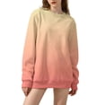 thumbnail image 1 of MVRLSH Essentials Hoodies for Women Christmas Graphic Crewneck Oversized Long Sleeve Autumn Winter Pullover Spring Fall Layering Daily Outfit Match Sweatshirt Multicolor - XL, 1 of 7