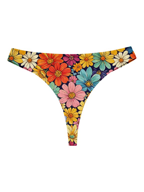 Nightgowns for Women Breathable Comfortable Juniors Split Printed Swim Bottoms Blend Panties Multicolor Size XXXL
