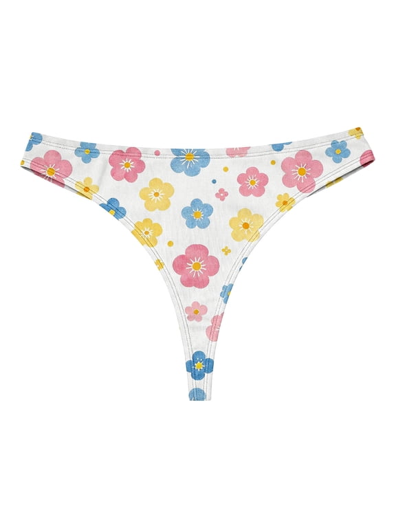 Nightgowns for Women Breathable Comfortable Juniors Split Printed Swim Bottoms Blend Panties White Size L