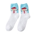 thumbnail image 1 of MVRLSH Socks Athletic Casual Breathable Coral Velvet Plush Christmas Home Sleeping Socks, 1 of 3