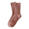 thumbnail image 1 of MVRLSH Socks Athletic Casual Breathable Multicolor Solid Color Thickened Warm Autumn Winter Midtube Socks, 1 of 3