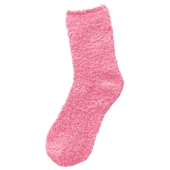 MVRLSH Socks Athletic Casual Breathable Solid Color Plush Thickened Winter Floor Sleeping Socks 1 Pair